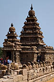 Mamallapuram - Tamil Nadu. The Shore Temple.